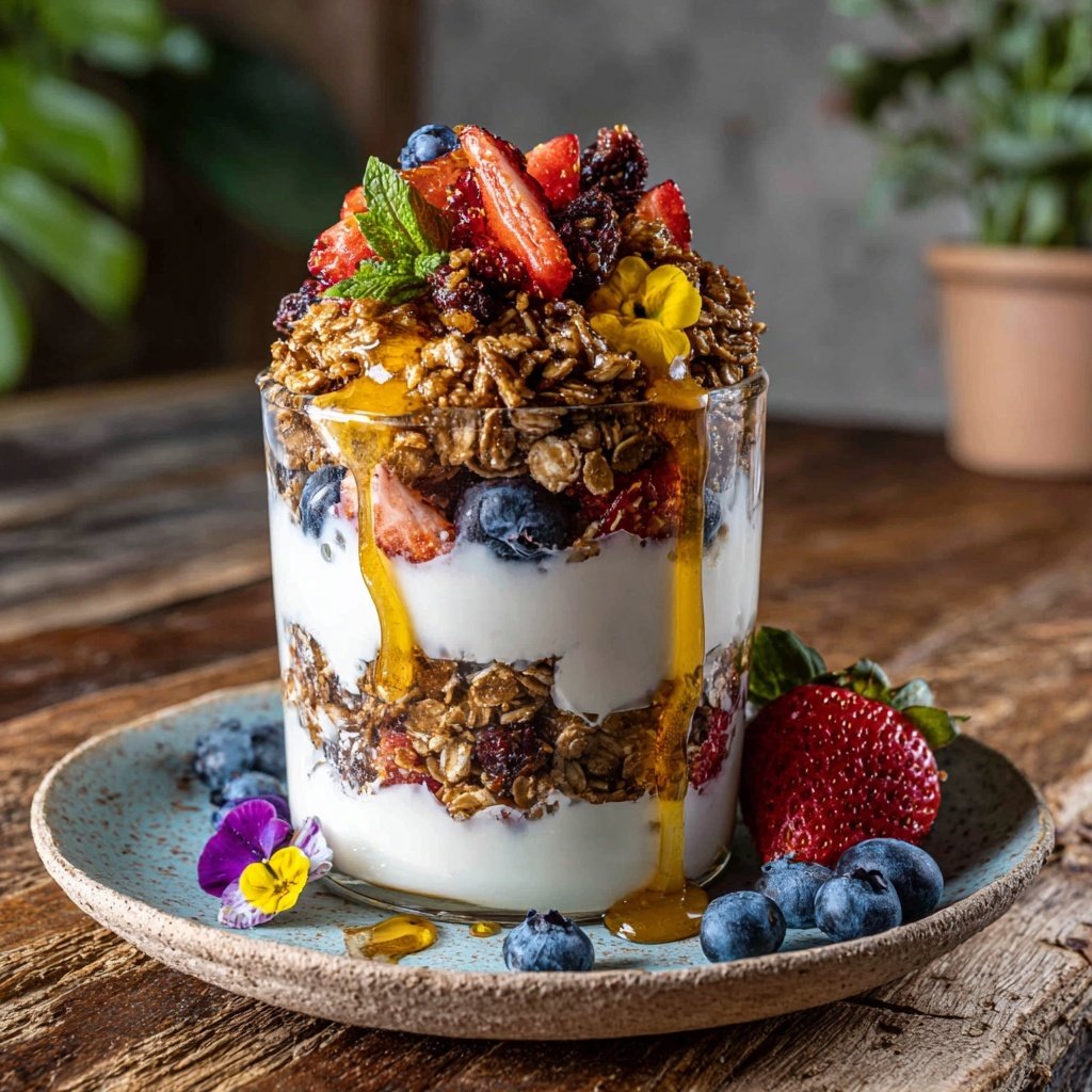 Protein Granola Joghurt Parfait