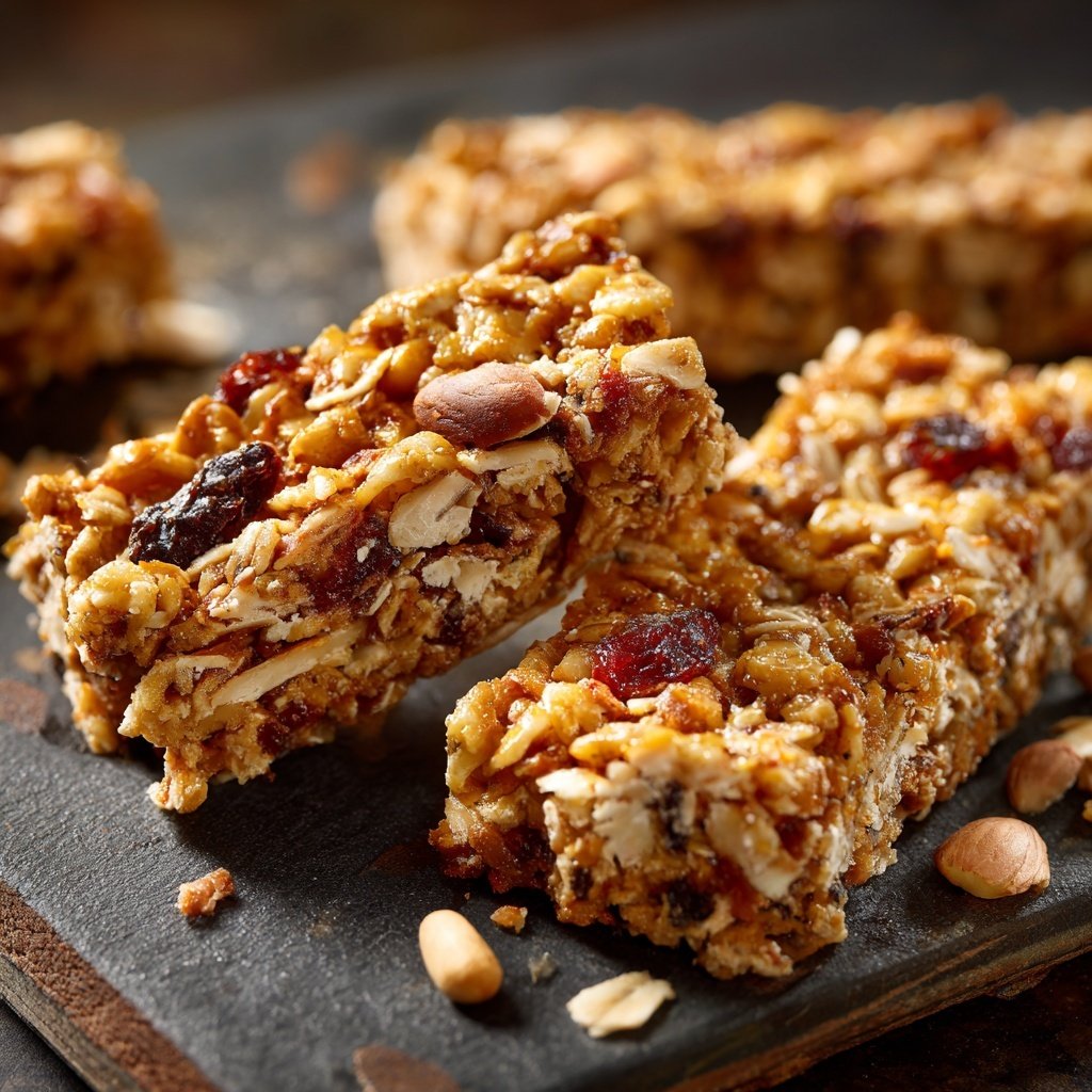 Drei Zutat Gesunde Energie Riegel