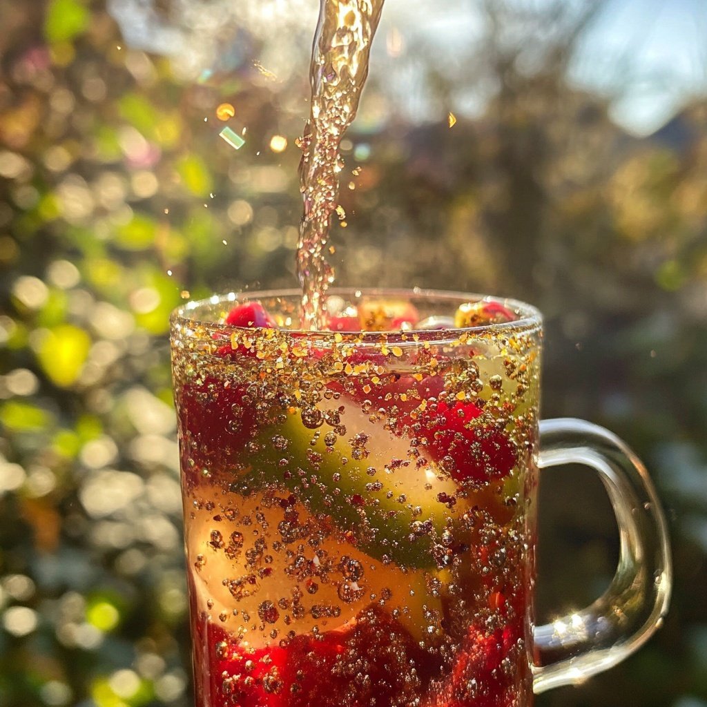 Elfenpunsch mit Glitzerstaub