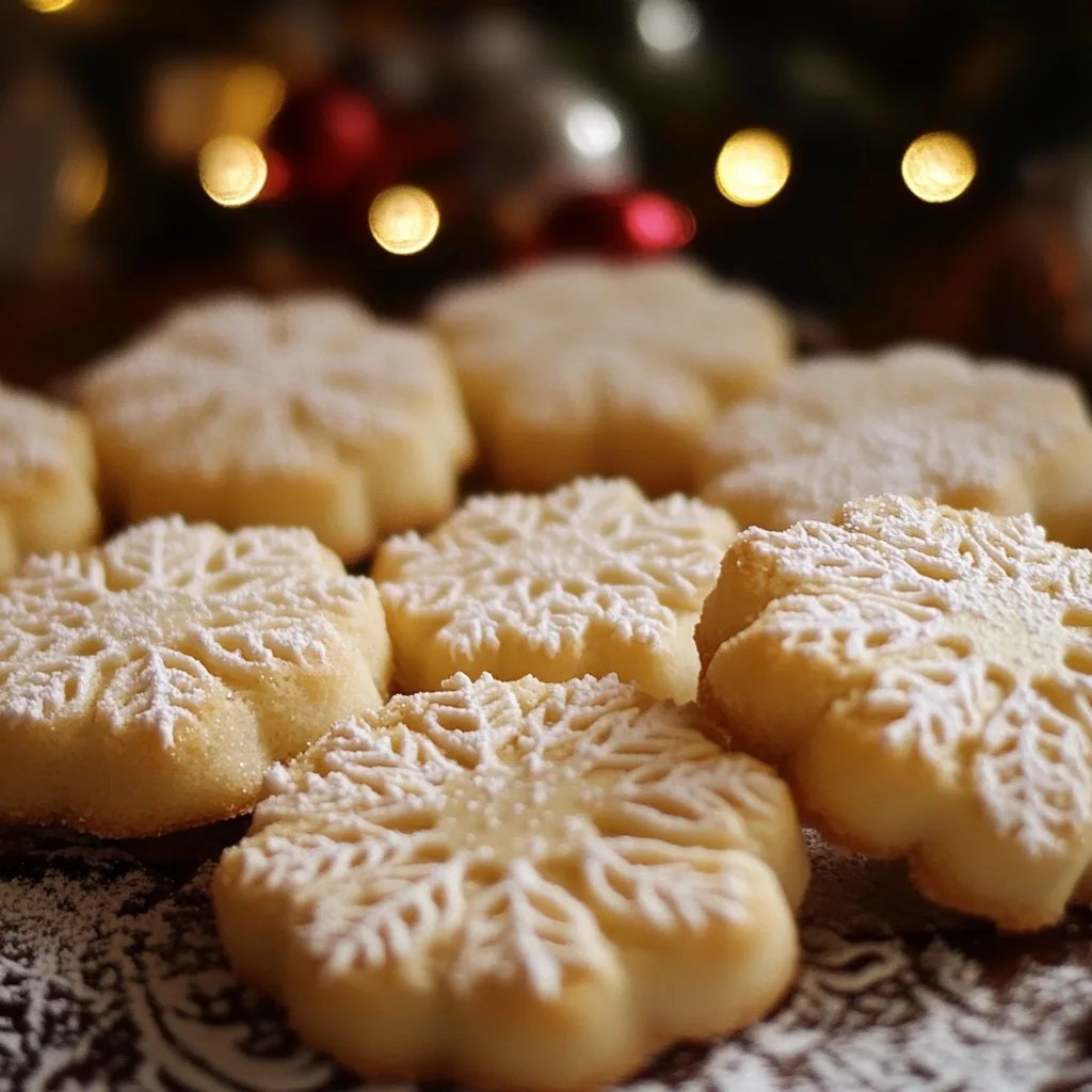 Schneeflöckchen - feine Plätzchen