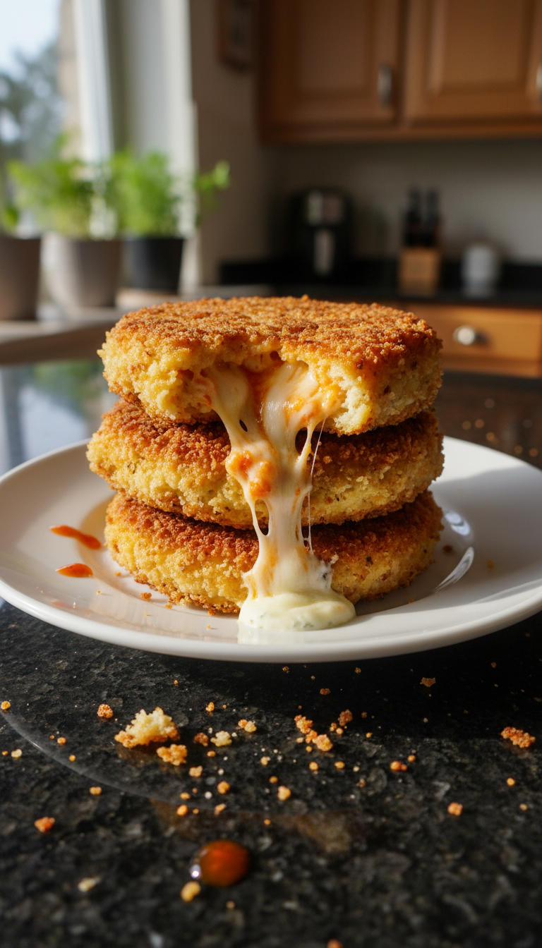 Party Bereite Buffalo Hähnchen Puffer​