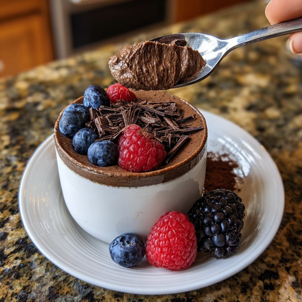 Chia Samen Schoko Pudding