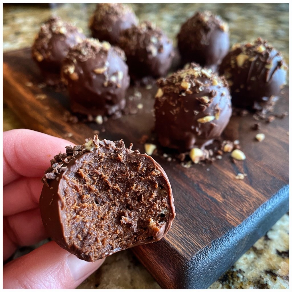 Espresso Schoko Trüffel Kugeln