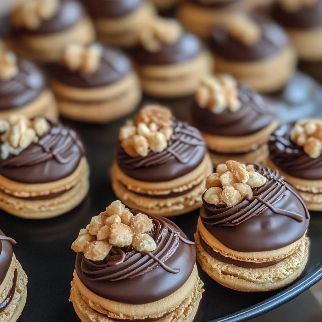 Omas Walnuss Marzipan Plätzchen