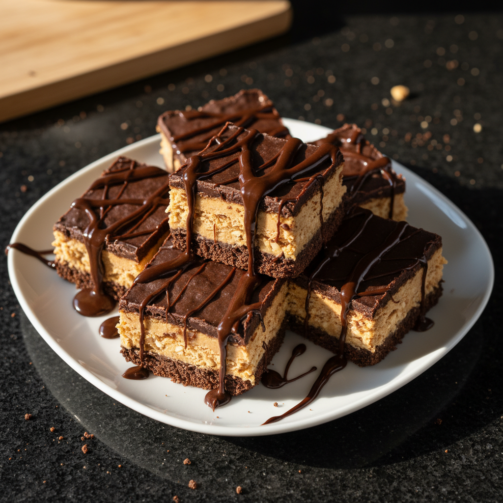 Erdnussbutter Cup Riegel