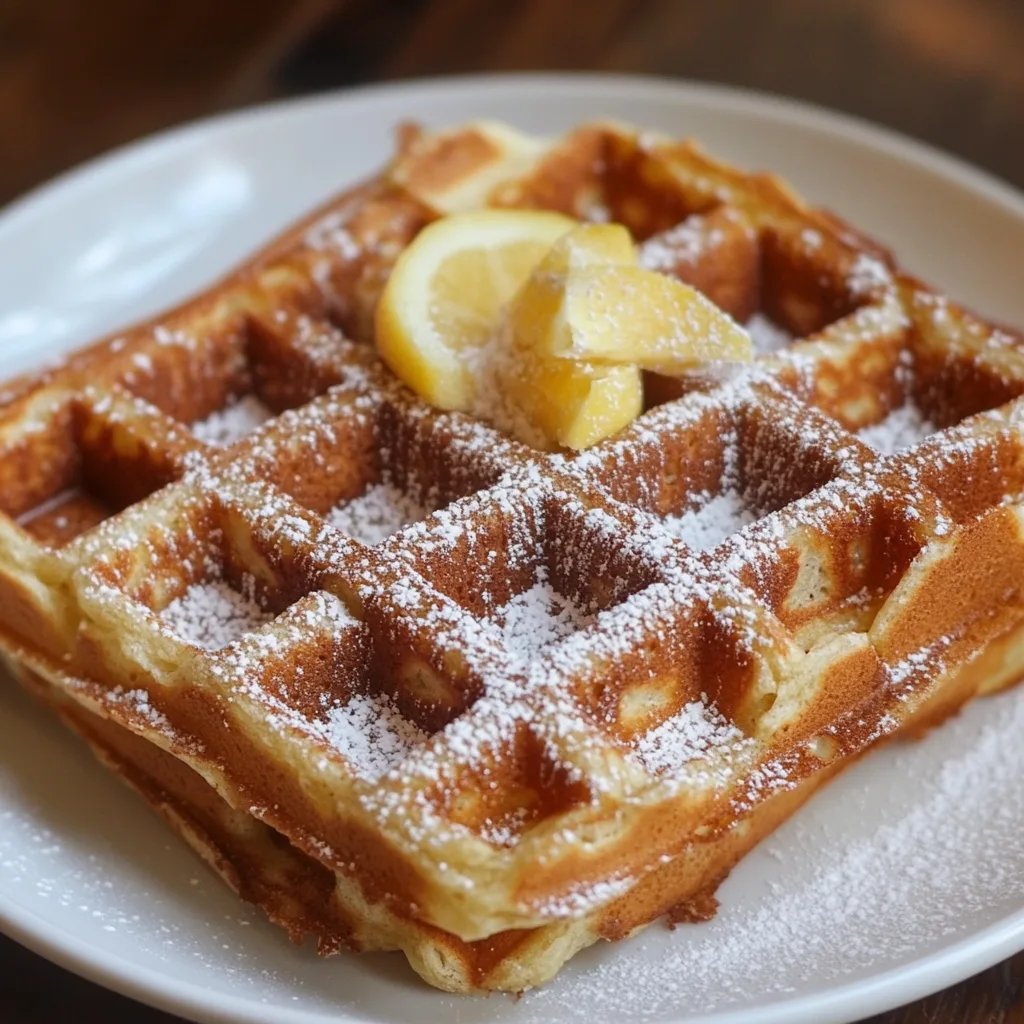 Vegane Waffeln ohne Zucker