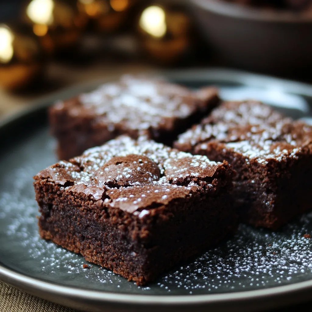 Lebkuchen Brownies
