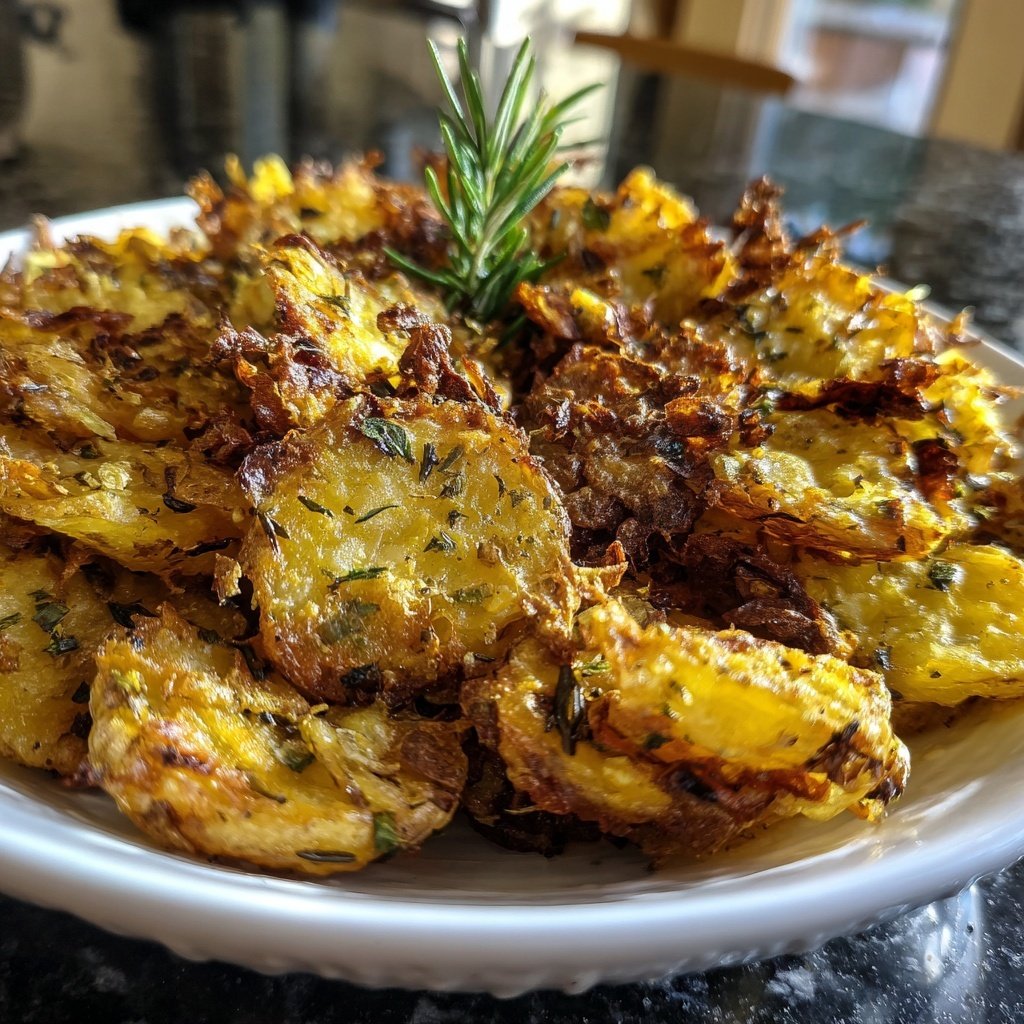 Krosse Zitronen-Kräuter-Kartoffeln