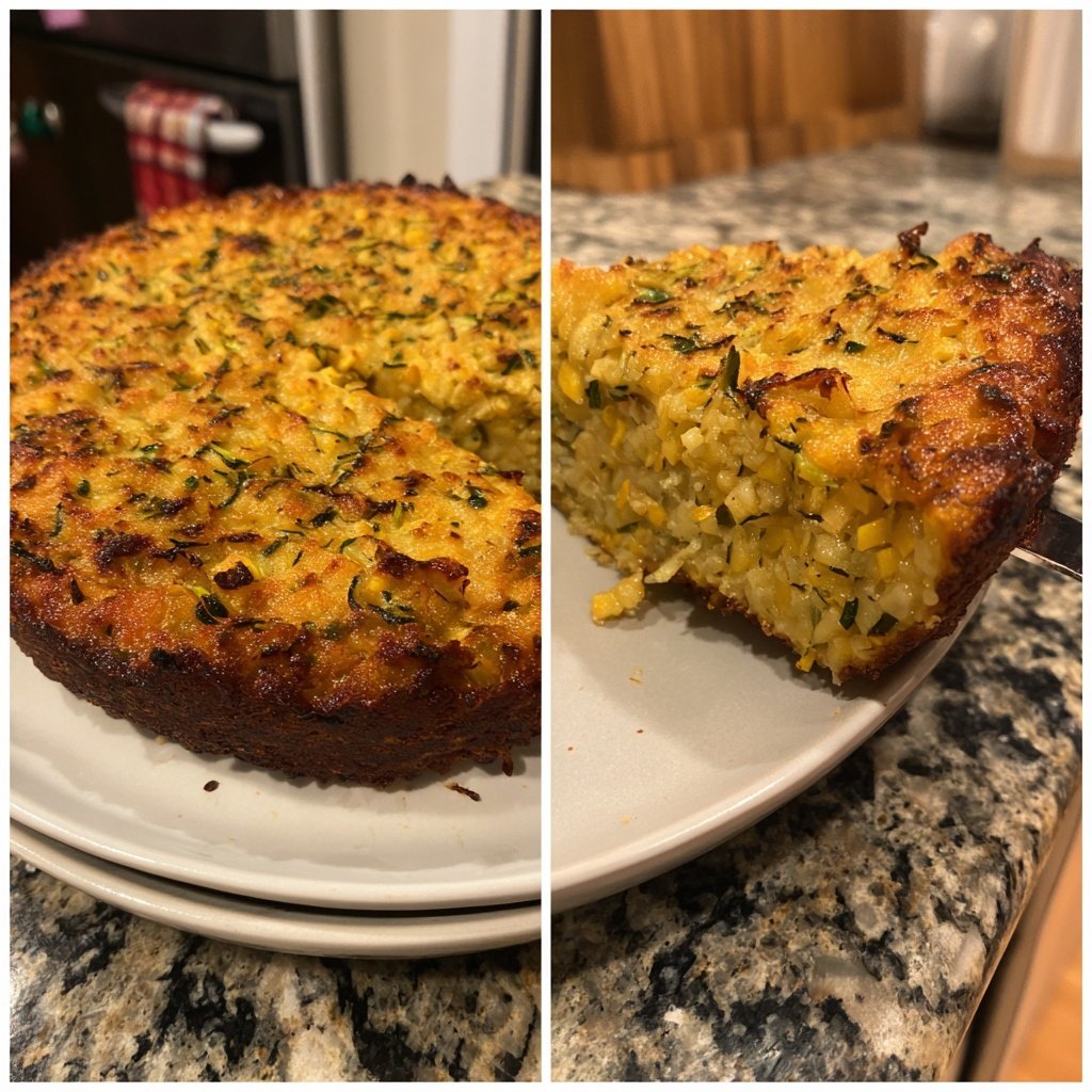 Herzhafte Mais Zucchini Puffer