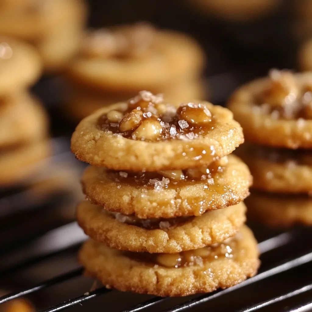 Walnuss Kekse | mit Honig und Karamell