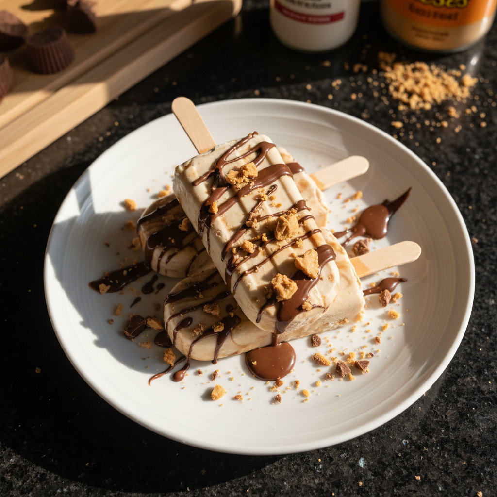Gefrorene Reese’s Erdnussbutter Pops