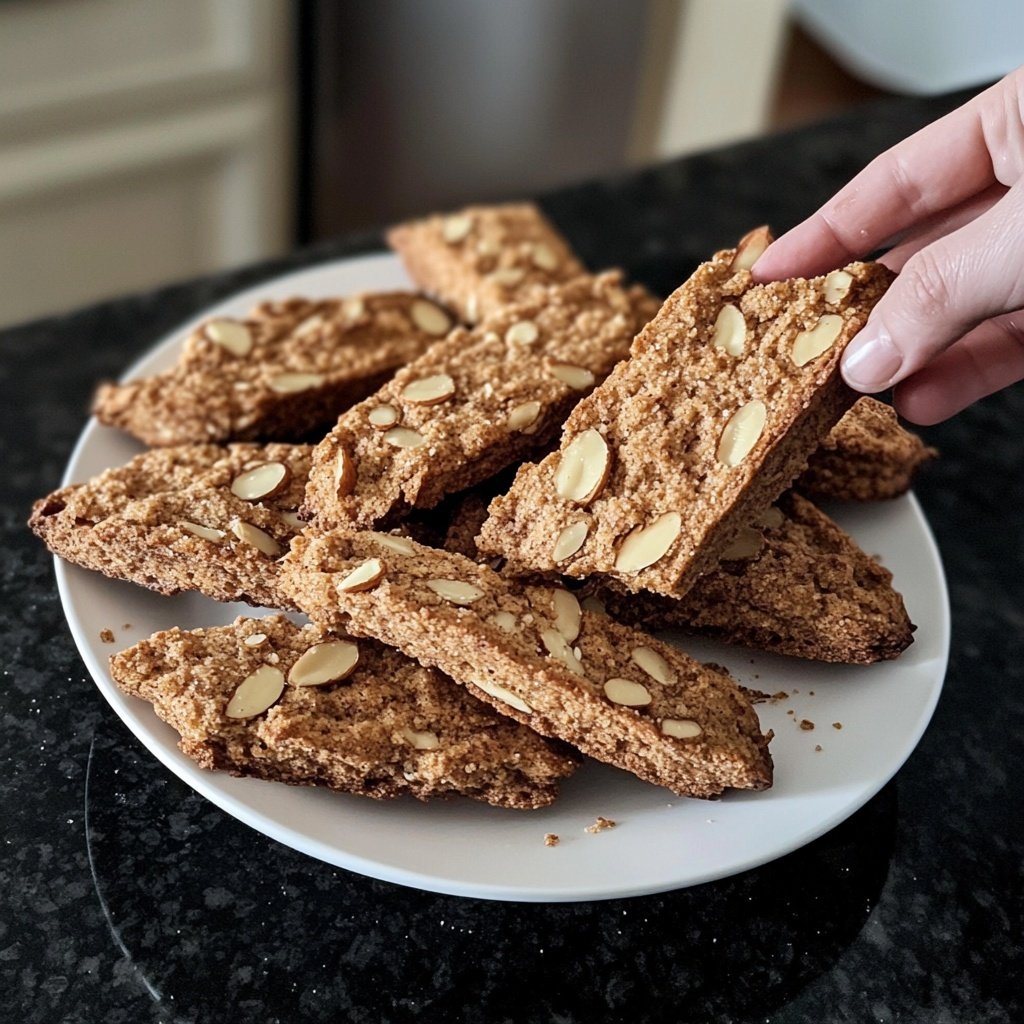 Biscotti con mandorle e cannella a forma di stella ohne