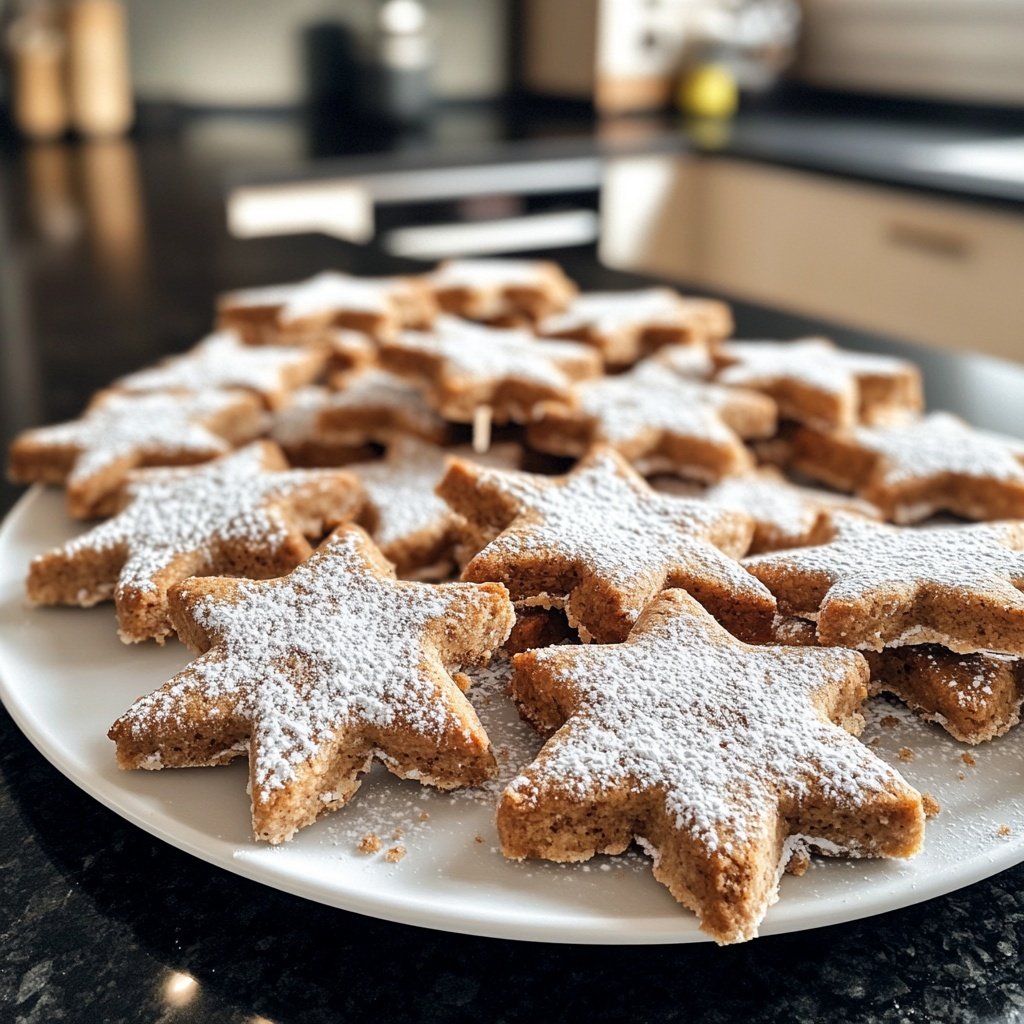 Einfache Vegane Zimtsterne – Gesundes Weihnachtsgebäck