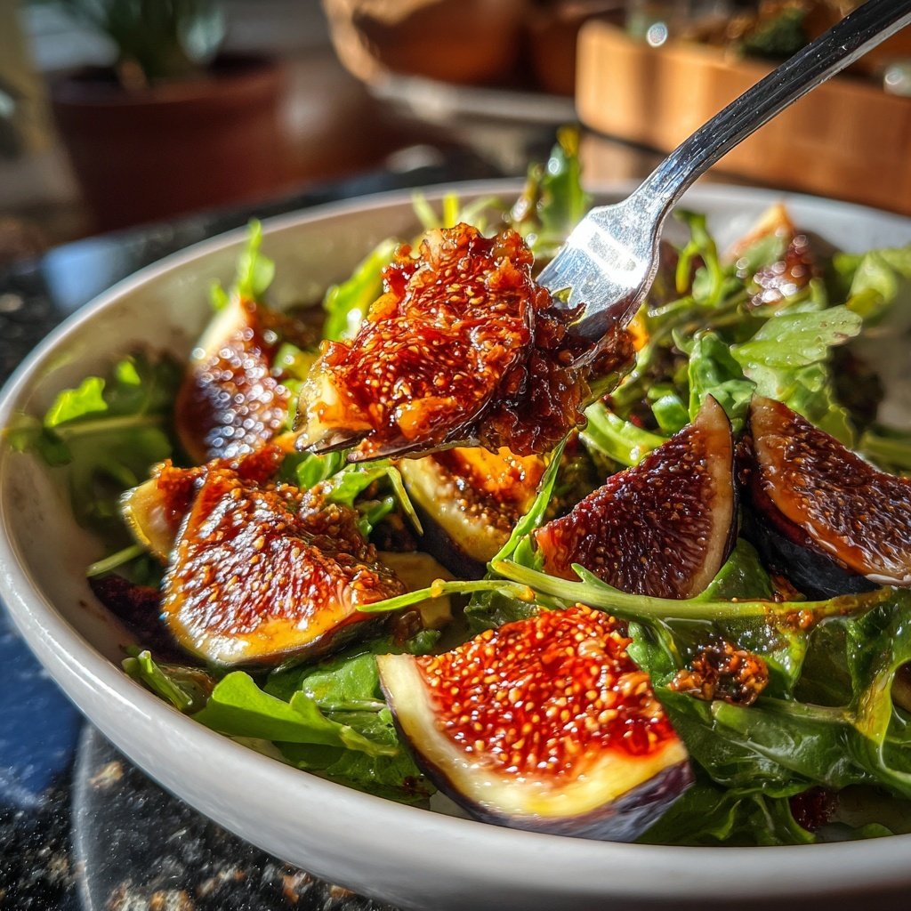 Chicorée Orange Feigen Salat