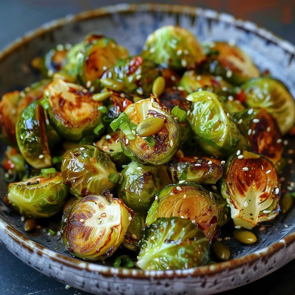 Rosenkohl aus dem Ofen