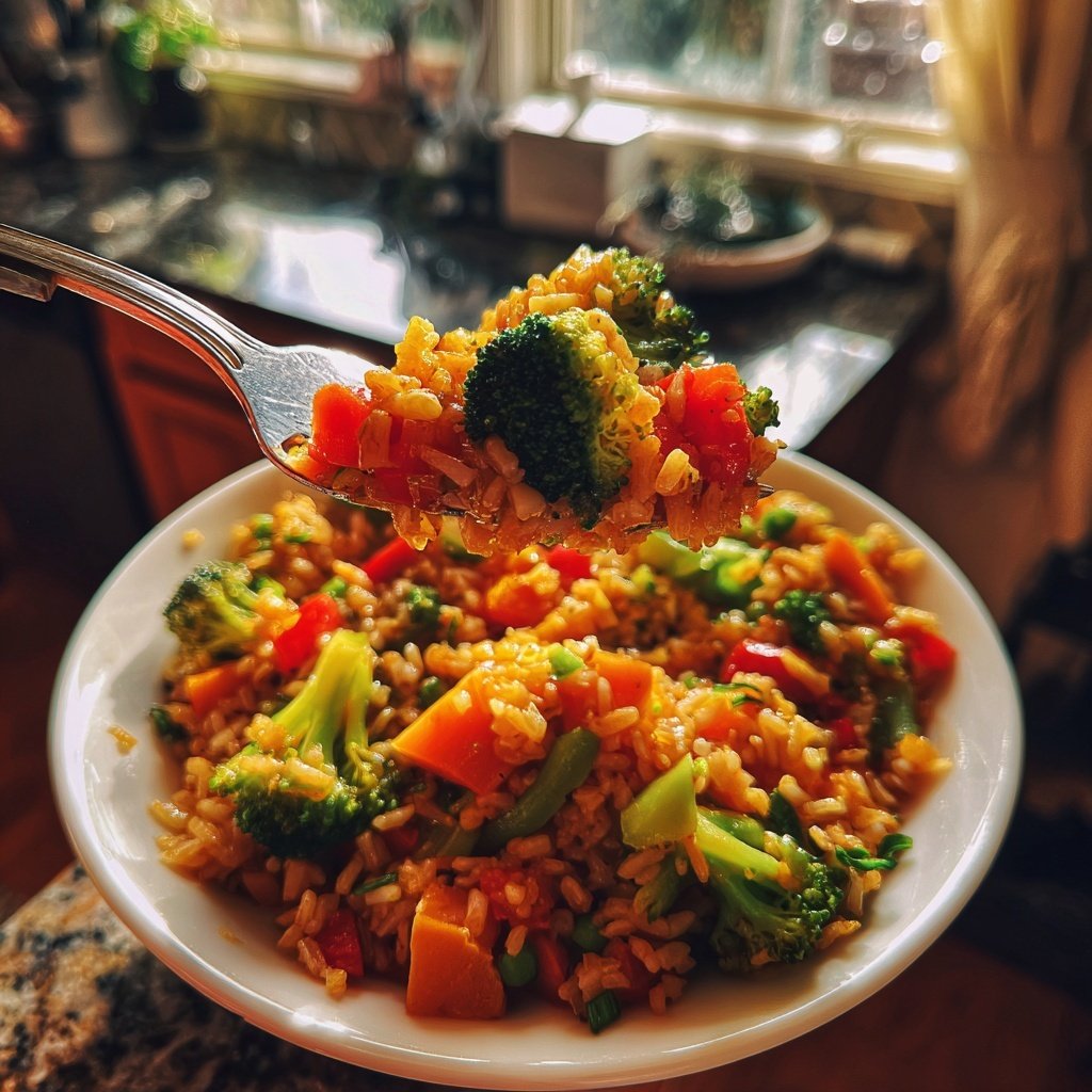 Schneller Gemüse-Reis