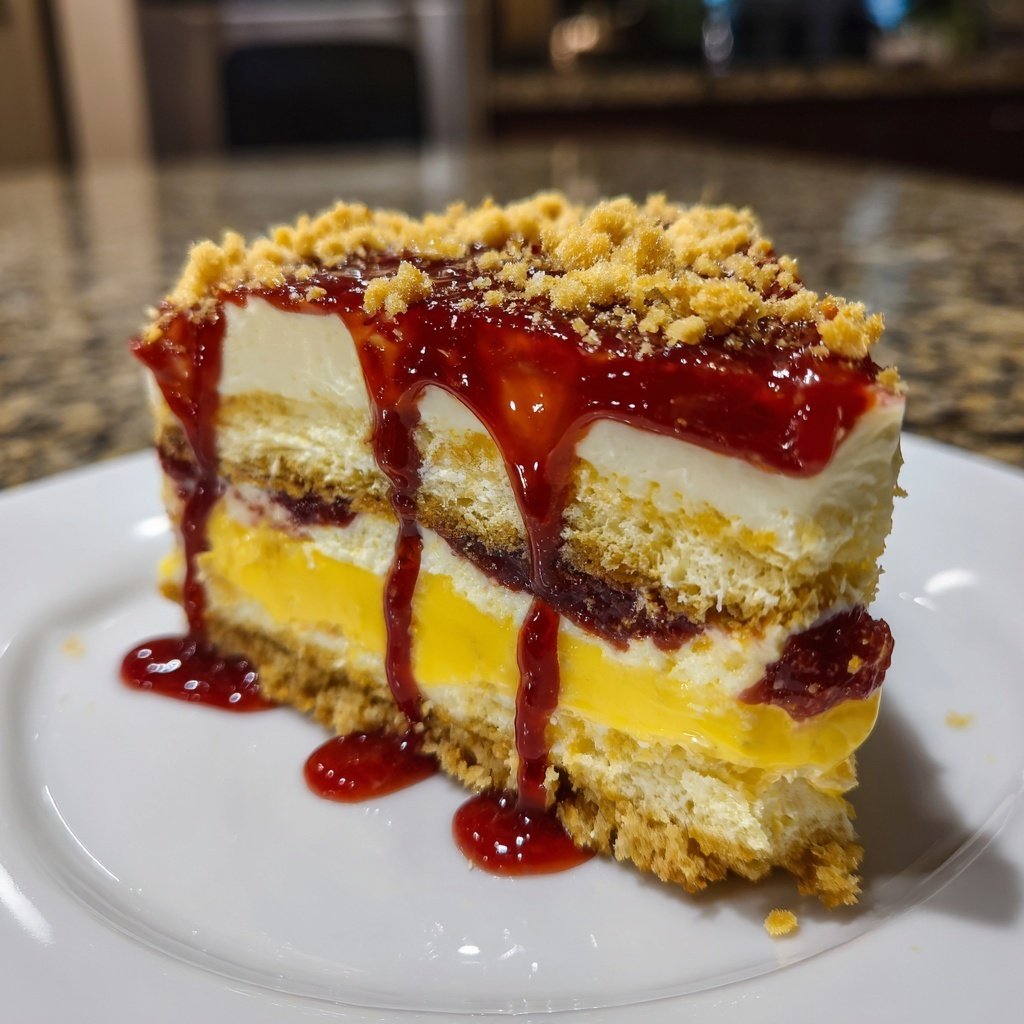 Maracuja-Weißschokoladen-Dessert