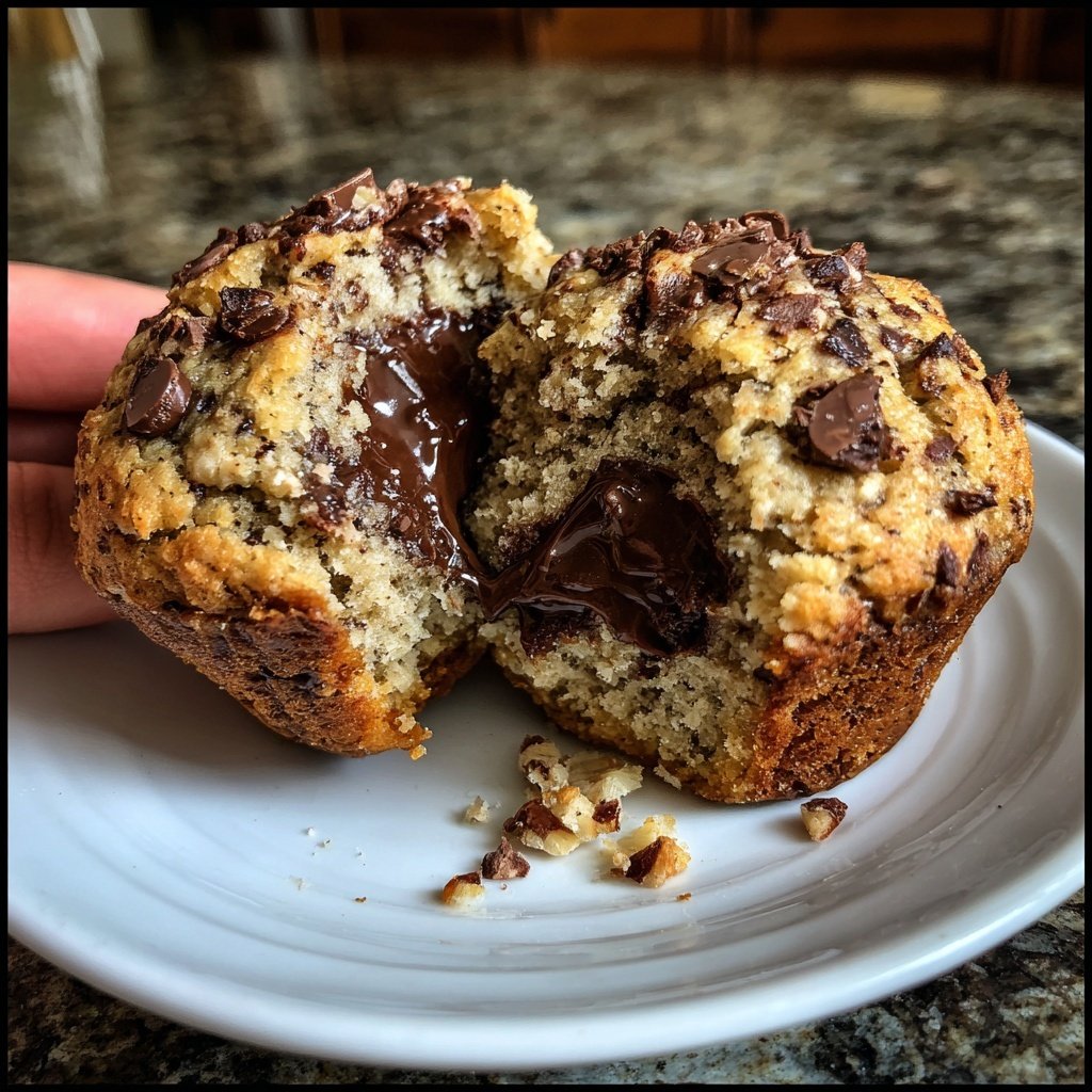 Haselnuss Schoko Muffin Glück